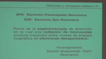 Fisicoquímica 2020. Resonancia de Espín Electrónico, EPR.