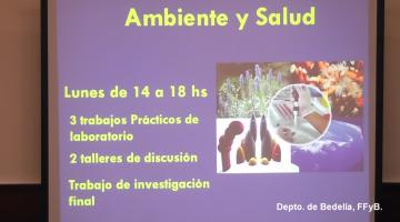 Ambiente y Salud 2019. Orientaciones Bioquímica.